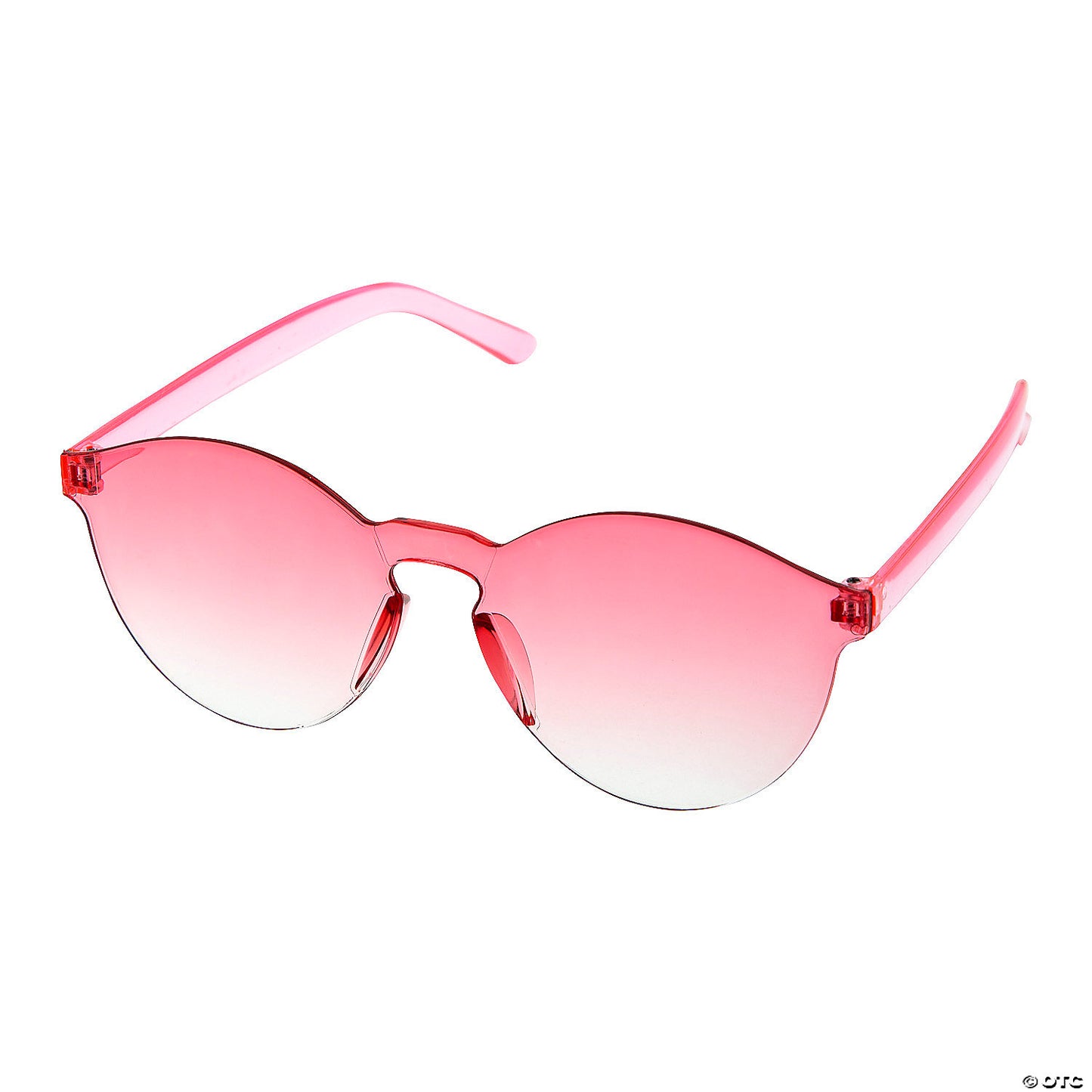 RIMLESS PINK SUNGLASSES